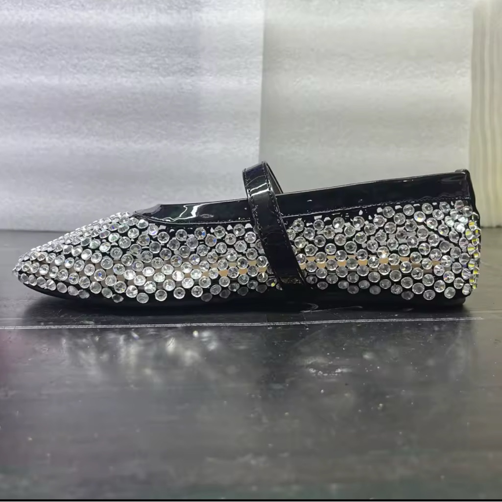 Diamond Mary Jane Flatsuper Cute Brand New Size 41